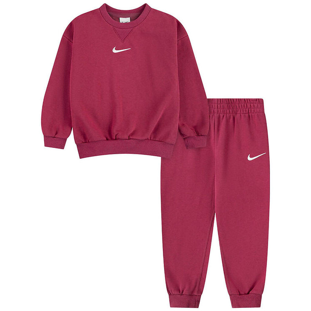 Nike Sweatsæt - Essential - Sweet Beet