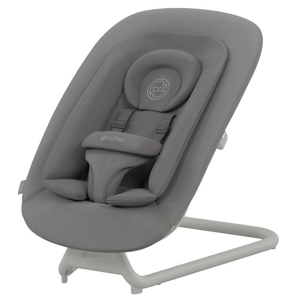 Cybex Skråstol - Lemo - 61x44 cm - Suede Grey/Mid Grey