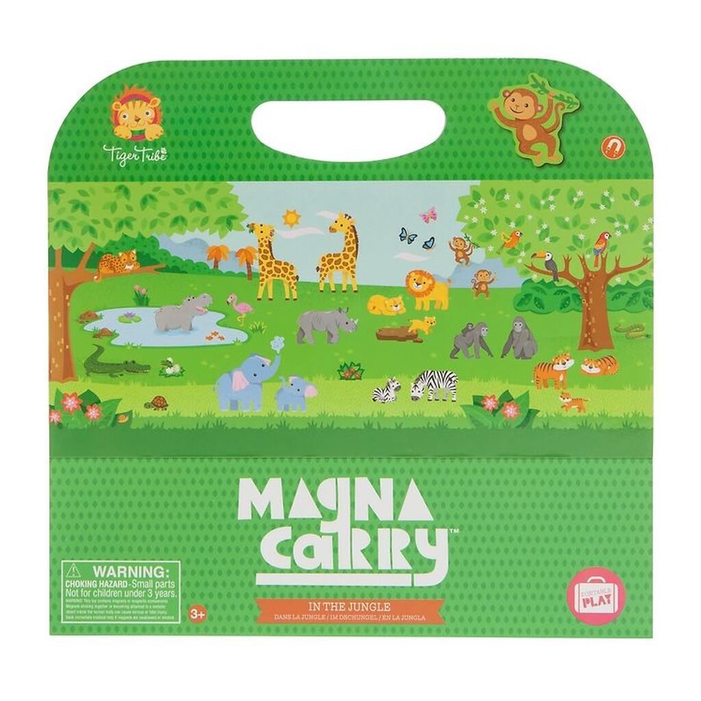 Tiger Tribe Magnetbog - Magna Carry - In The Jungle