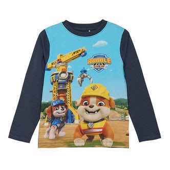 Minymo Bluse - Paw Patrol - Blue Nights