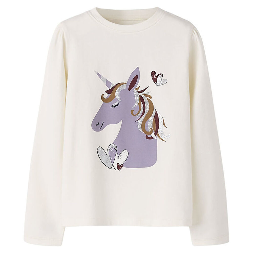 Name it Bluse - NmfTearta - Cloud Dancer