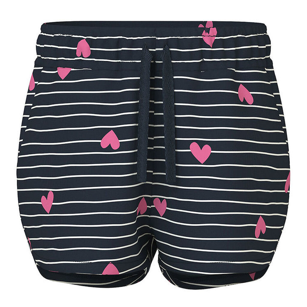 Name It Shorts - Noos - NmfVigga - Dark Sapphire/Hearts