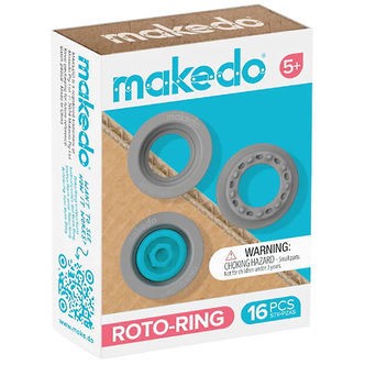 MakeDo Værktøj til Pap - Roto-Ring - 16 Dele