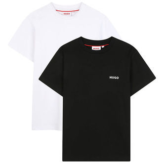 HUGO T-shirts - 2-pak - Sort/Hvid