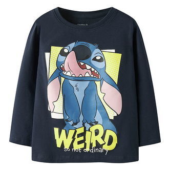 Name It Bluse - NmmDimitri - Stitch - Navy Blazer