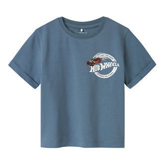 Name It T-shirt - NmmAtreus - Hot Wheels - Blue Mirage