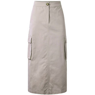 Hound Nederdel - Long Cargo Skirt - Sand