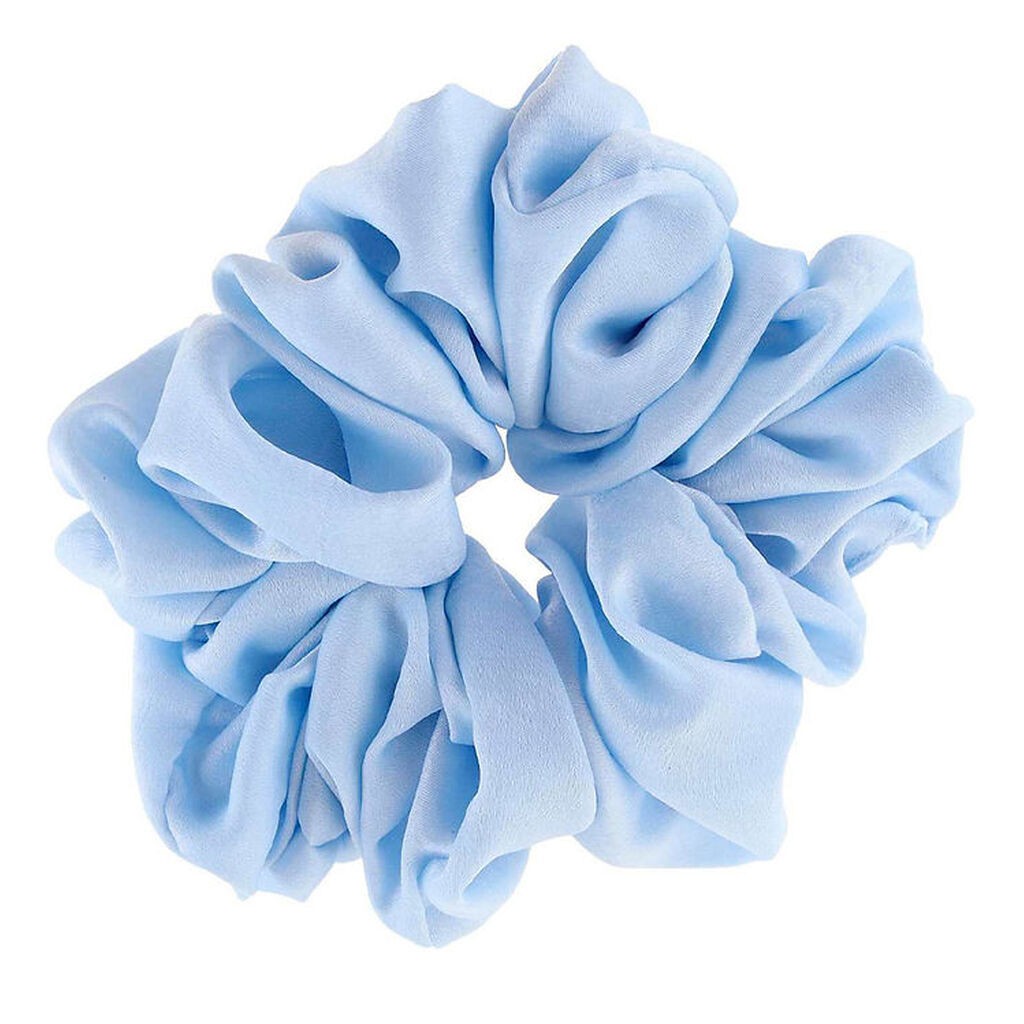 By Stær Scrunchie - Isabella - 18 cm - Lyseblå
