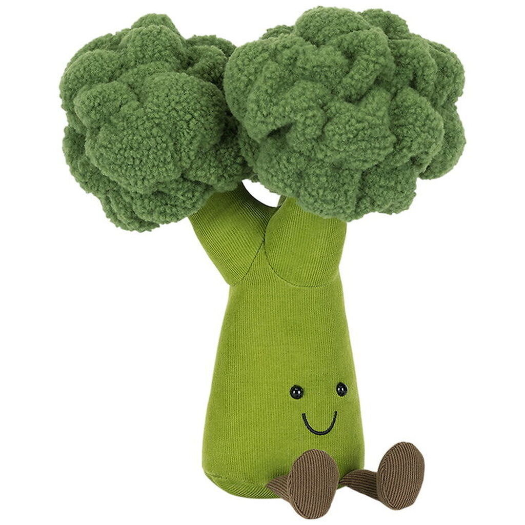Jellycat Bamse - 24x21 cm - Amuseables Broccoli