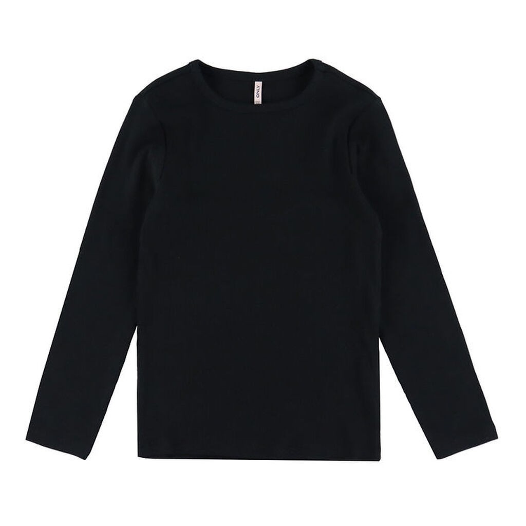 Kids Only Bluse - Noos - Rib - KogLucky - Sort