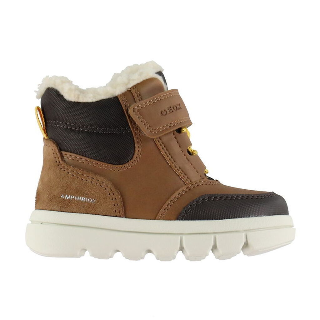 Geox Vinterstøvler - Tex - B Willaboom B ABX - Tobacco/Dk Brown