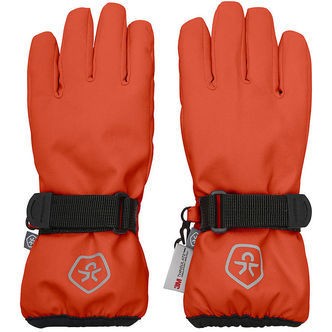 Color Kids Handsker - Tangerine Tango