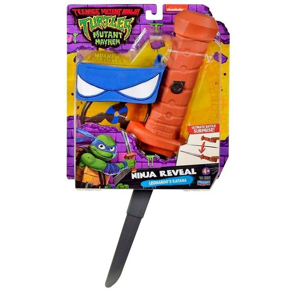 Turtles Udklædning - Ninja Reveal - Leonardos Katana