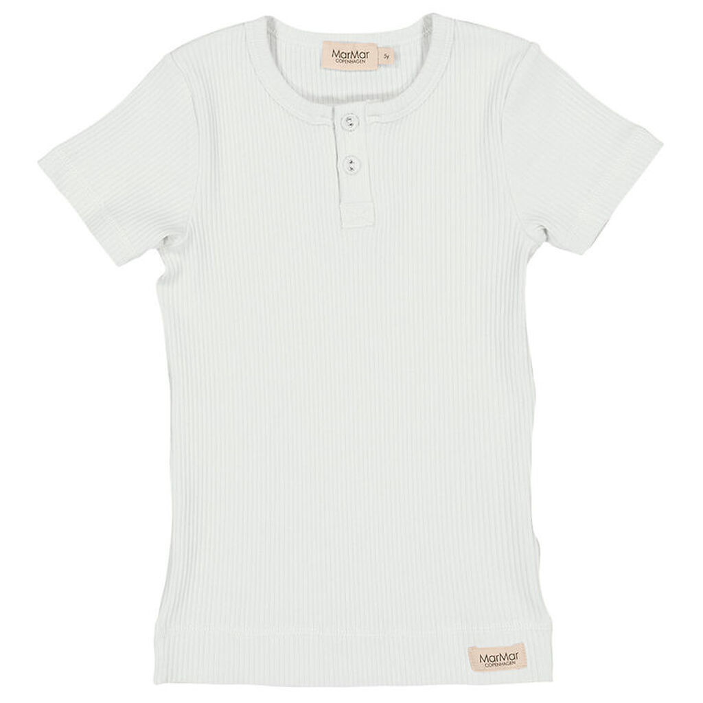 MarMar T-shirt - Rib - Modal - Mint Chalk