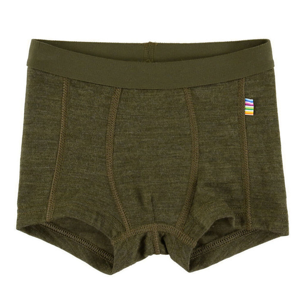 Joha Boxershorts - Uld - Mos Grøn