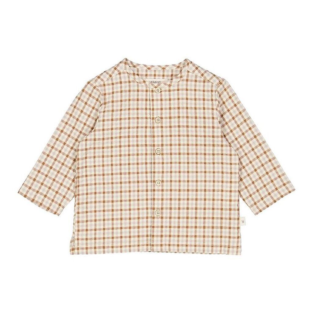 Wheat Skjorte - Shelby - Golden Dove Check