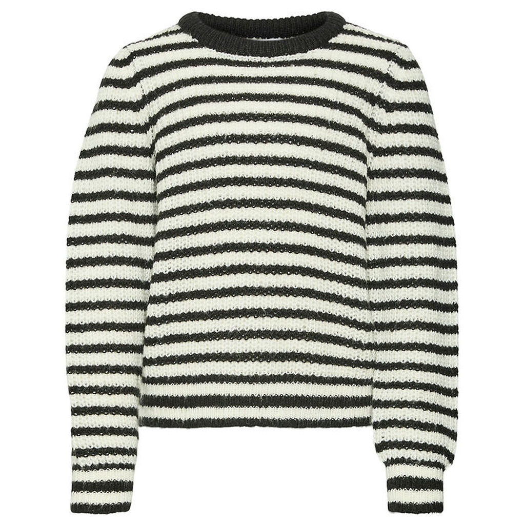 Vero Moda Girl Bluse - Strik - VmEarth - Black/W. Birch