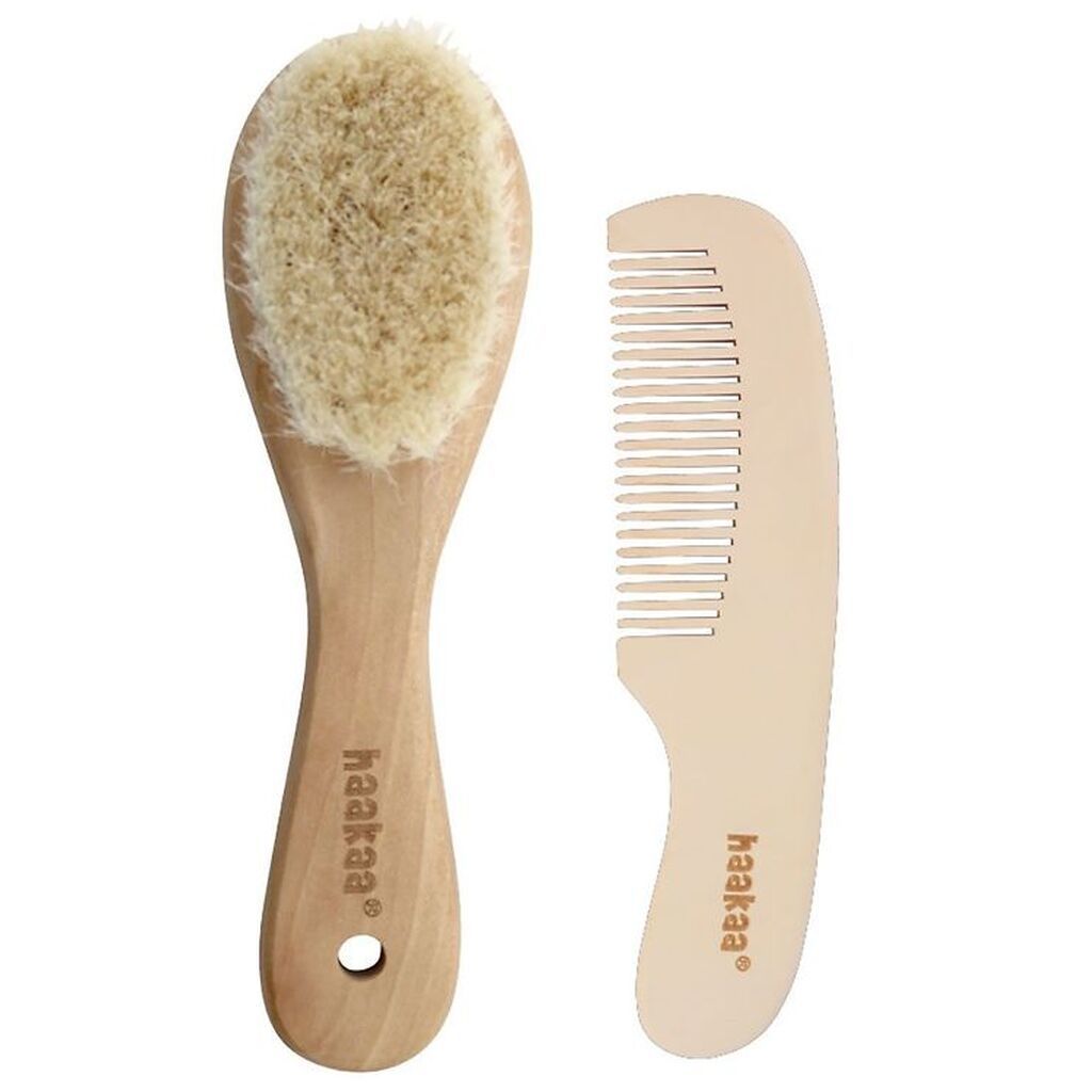 Haakaa Kam og Børste Sæt