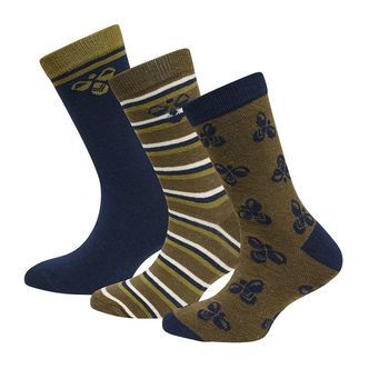 Hummel Strømper - 3-pak - hmlAlfie - Dark Olive