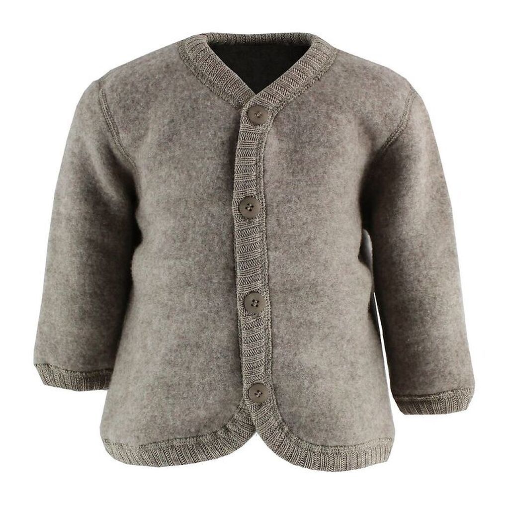 Joha Cardigan - Uld - Lysebrun