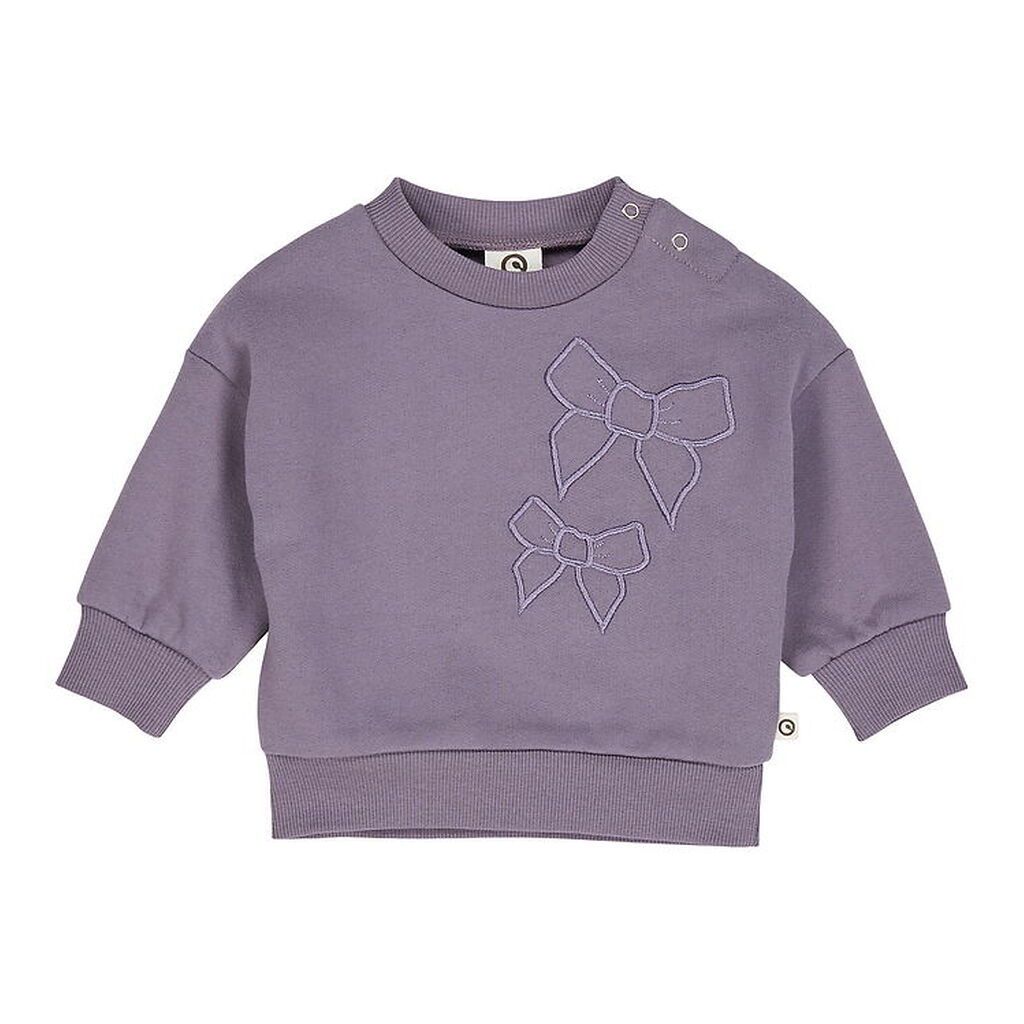 Müsli Sweatshirt - Bow - Lilac Fog