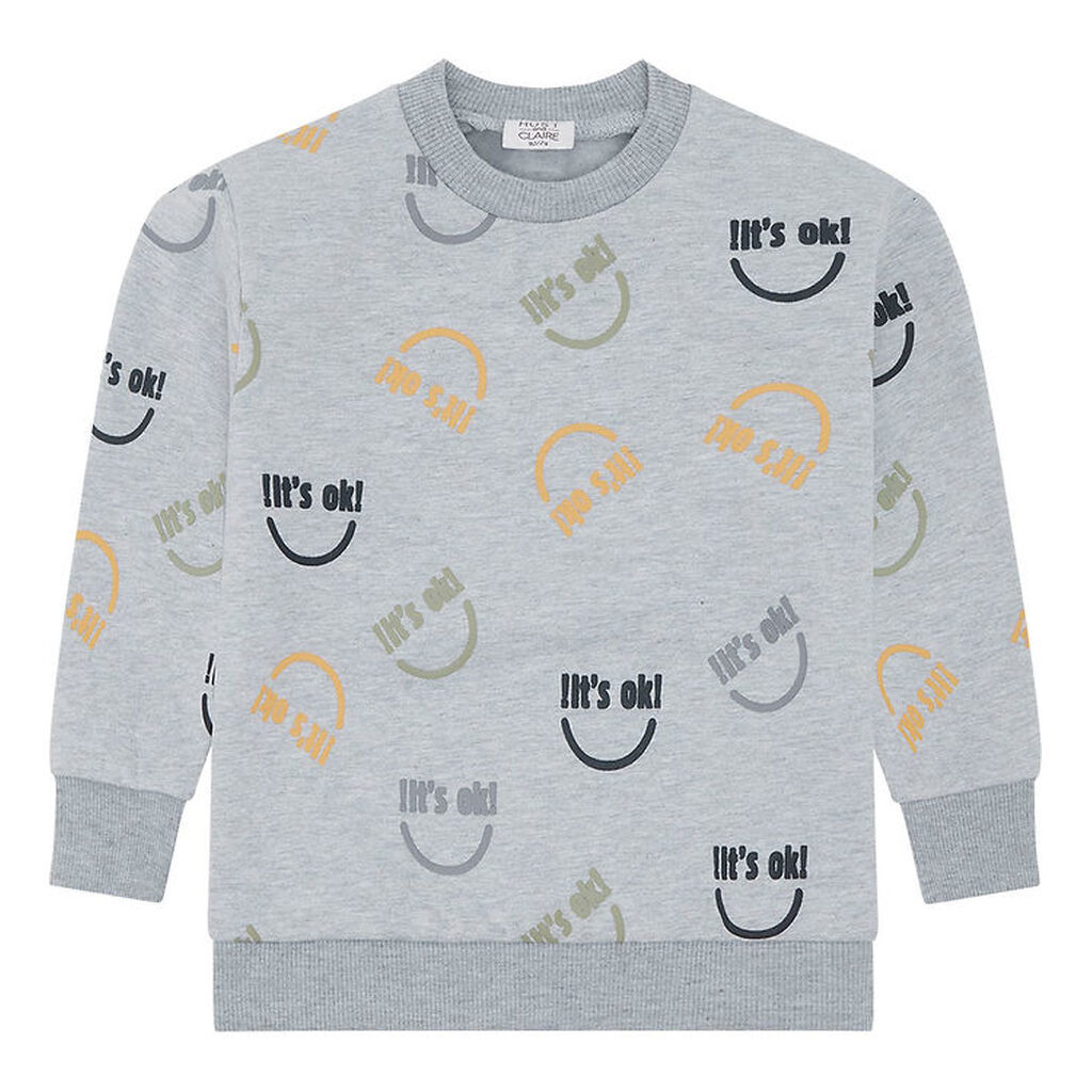 Hust and Claire Sweatshirt - Sejer - Pearl Grey Melange