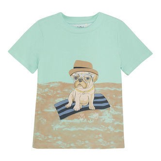 Minymo T-shirt - Yucca Turquise
