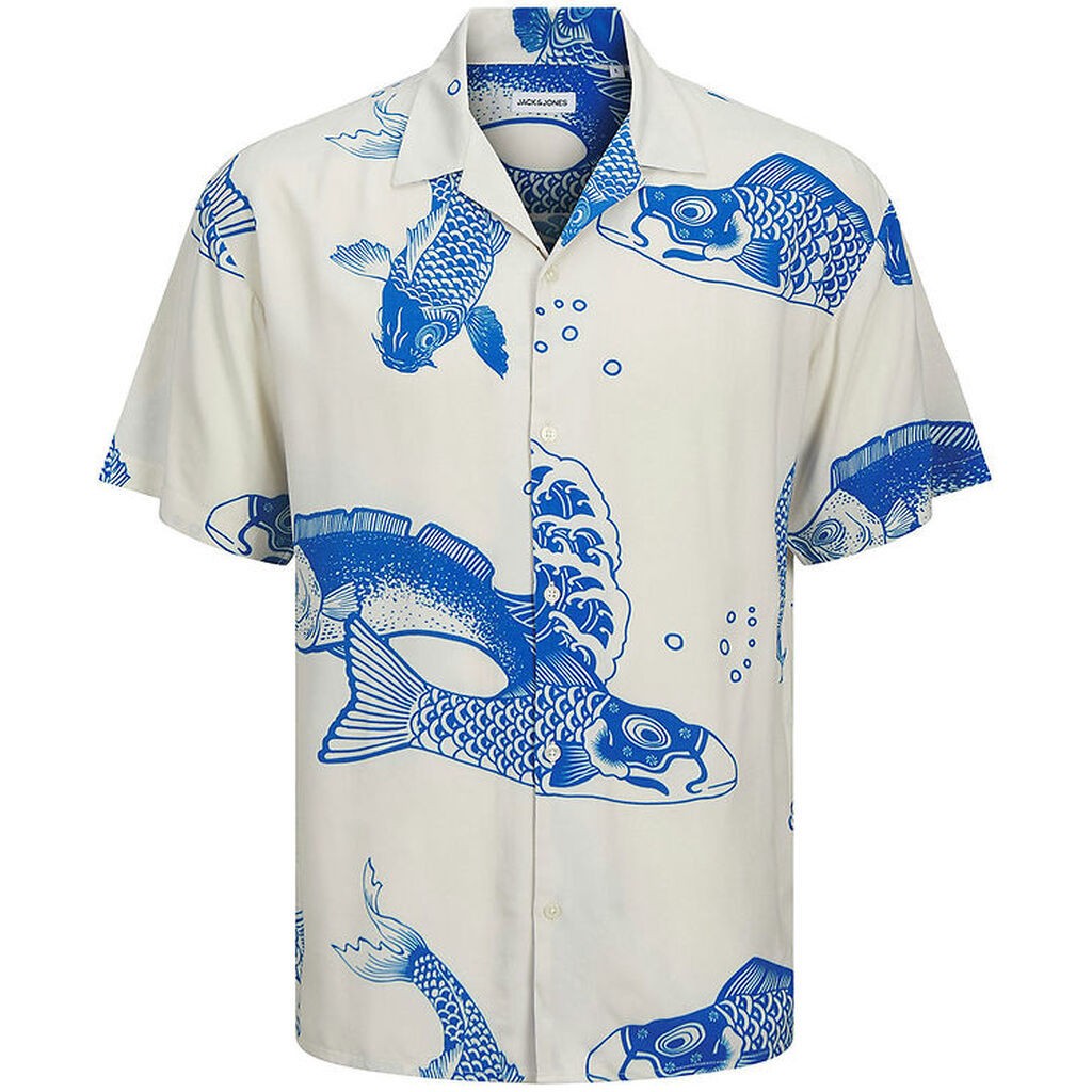 Jack & Jones Skjorte - Viskose - JjJeff - Lapis Blue