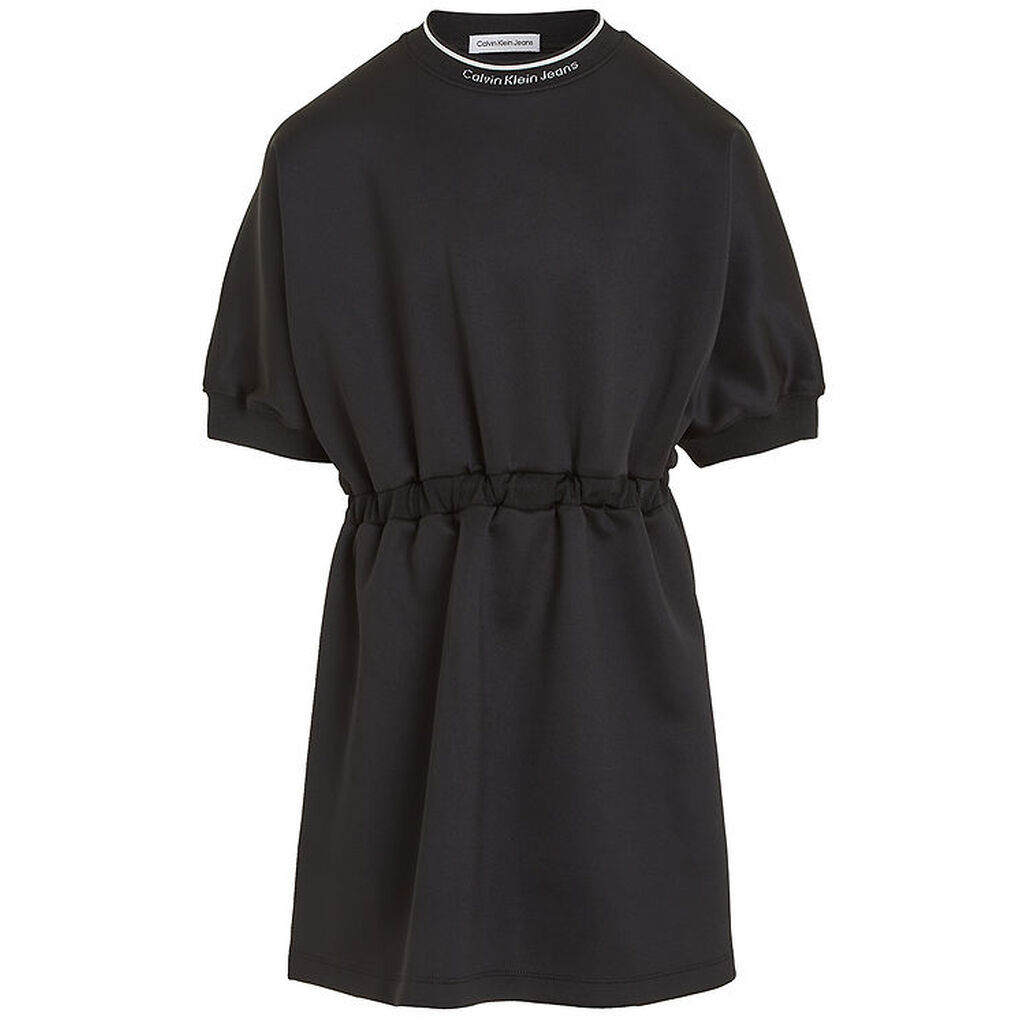 Calvin Klein Kjole - Shine Logo Tape - Sort
