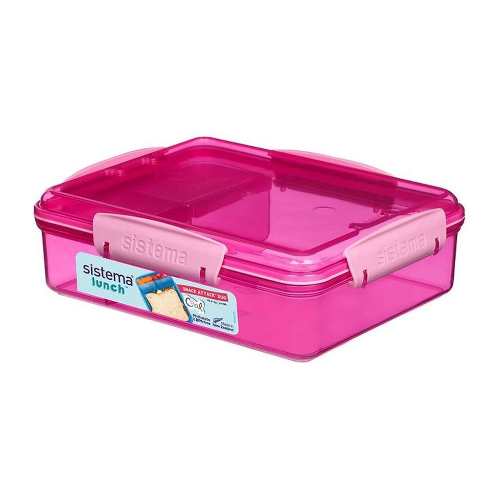 Sistema Madkasse - Snack Attack Duo - 975 ml - Pink