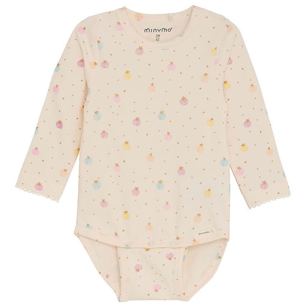 Minymo Body l/æ - White Swan m. Æbler