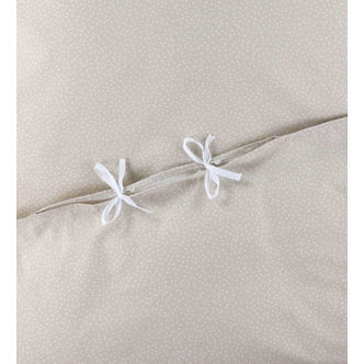 Nørgaard Madsens Sengetøj - Voksen - Natur m. Prikker