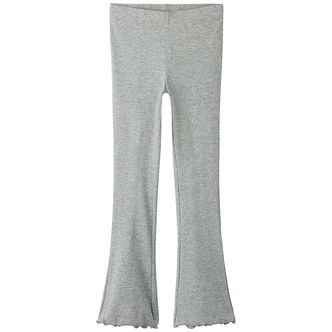 Name It Leggings - Rib - Noos - NkfNakal - Grey Melange