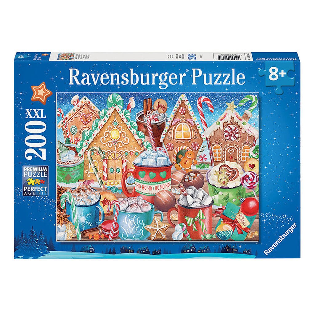 Ravensburger Puslespil - 200 XXL Brikker - Sweet Christmas