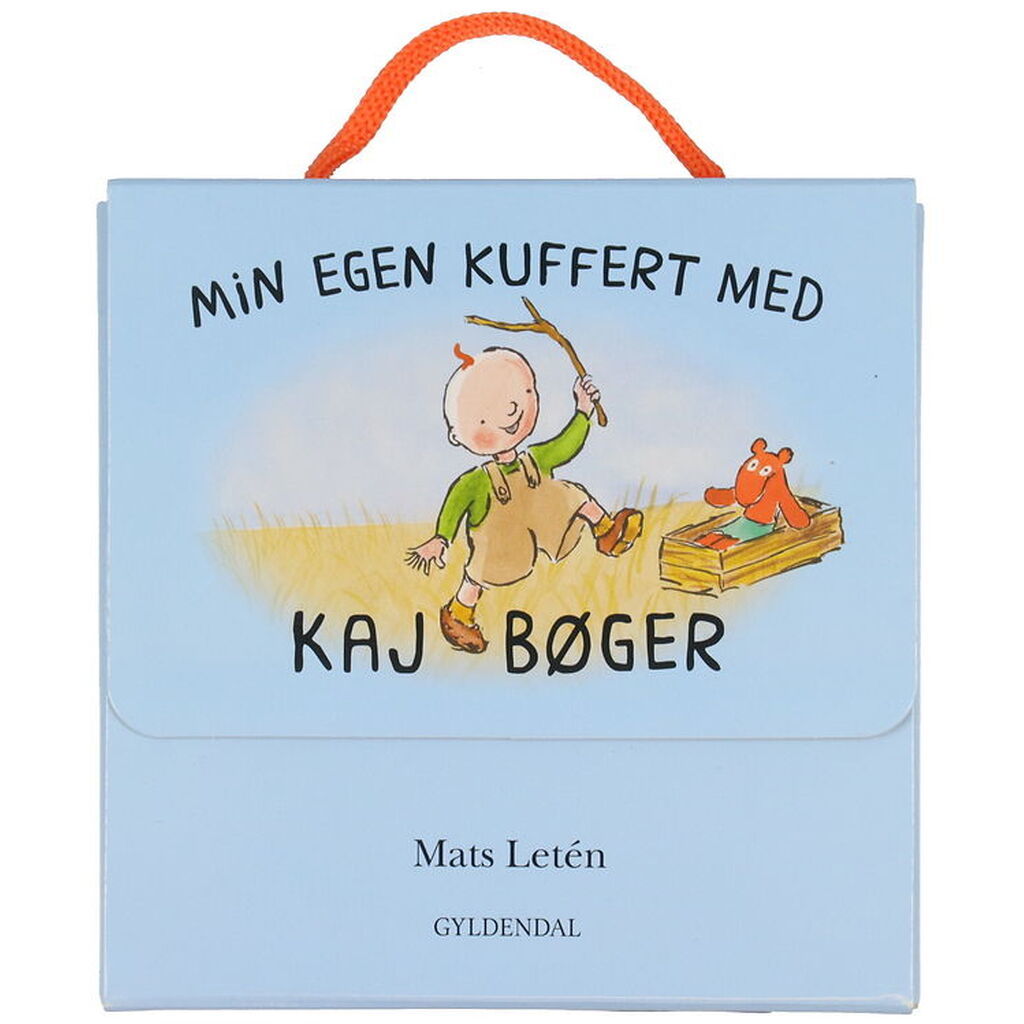 Forlaget Gyldendal Bog - Min Egen Kuffert Med Kaj Bøger - Dansk