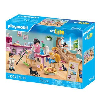 Playmobil MyLife - Kattecafé - 71744 - 72 Dele