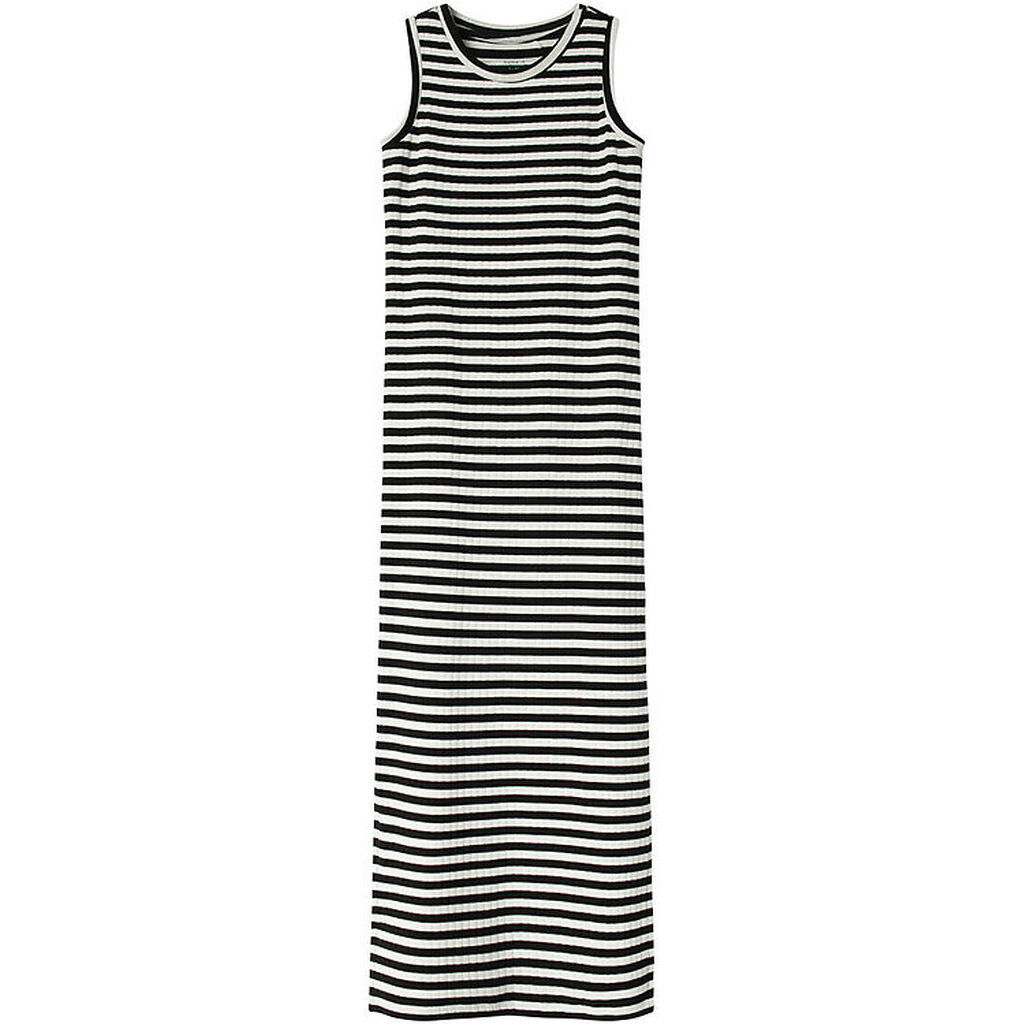 Name It Kjole - Rib - Noos - NkfSuraja - Bright White/W. BLACK S