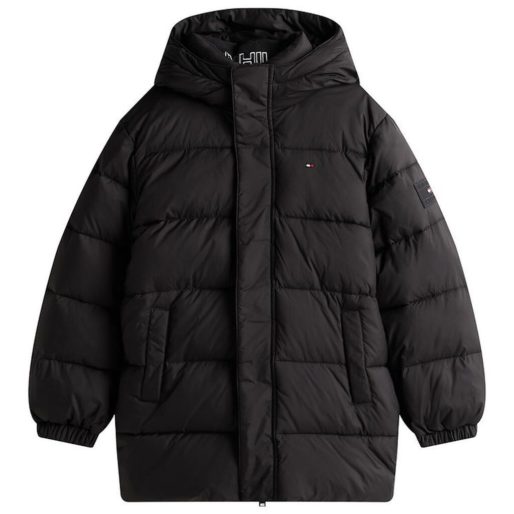 Tommy Hilfiger Dynejakke - Sort