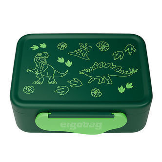Ergobag Madkasse m. Opdeler - 1 L - Dinosaur