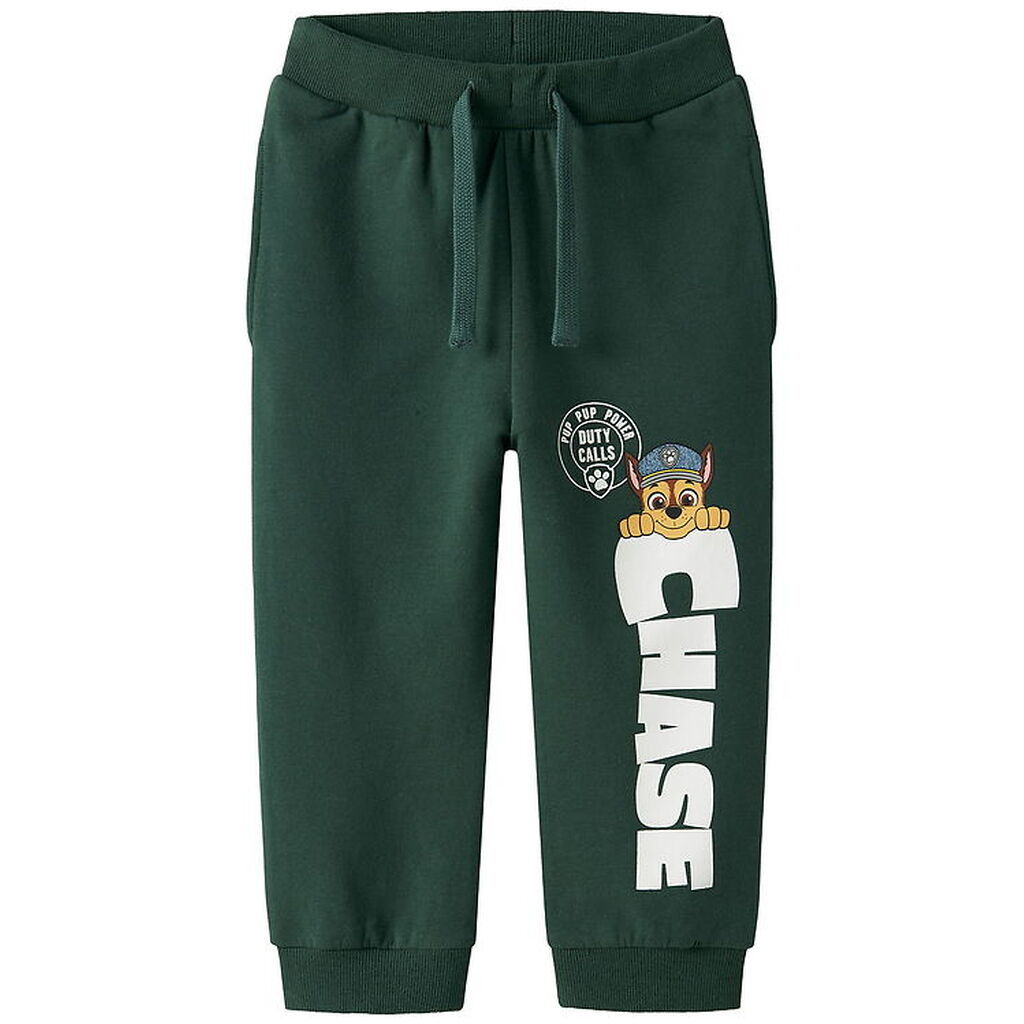 Name It Sweatpants - NmmNeel - Paw Patrol - Bistro Green