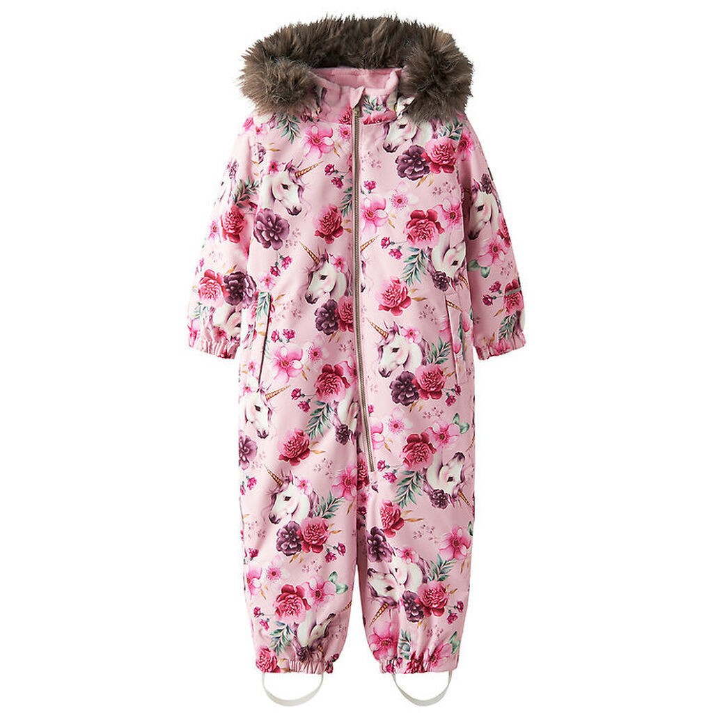 Name It Flyverdragt - NmfSnow10 - Noos - Parfait Pink/FLORAL UNI