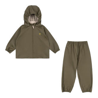 Konges Sløjd Regntøj - PU - Plainy - Burnt Olive