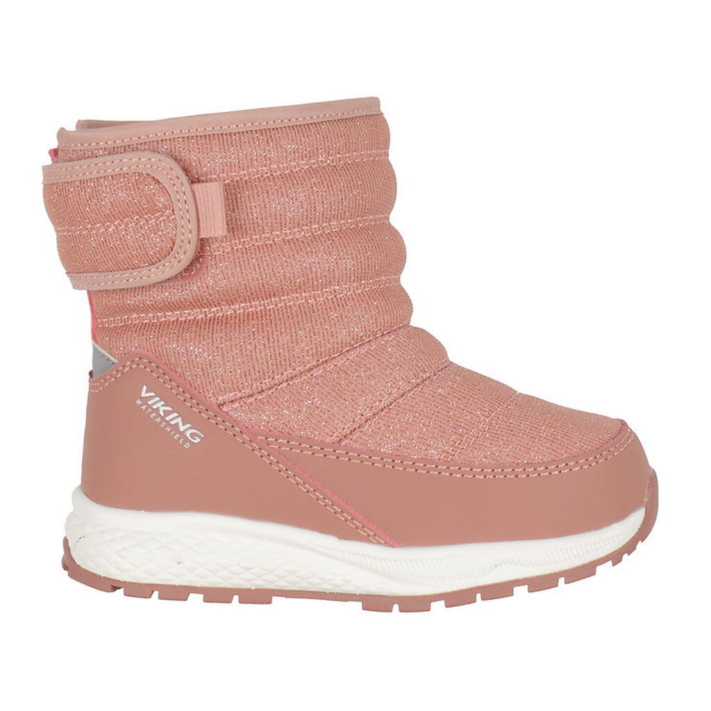 Viking Vinterstøvler - Tex - Equip Warm WP 1V Pull On - Pink