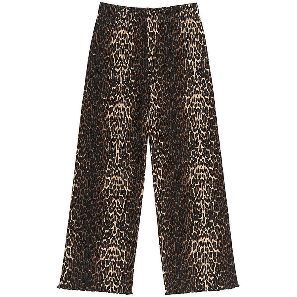 The New Bukser - Rib - TnEllen - Wide - Oxford Tan AOP