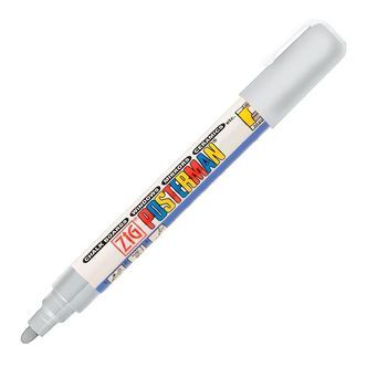 Zig Tusch - Vandfast - 2 mm - Sølv