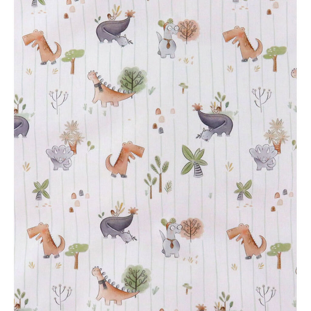 Nørgaard Madsens Sengetøj - Voksen - Hvid m. Dino