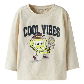 Name It Bluse - NmmTamir - Peyote Melange m. Print