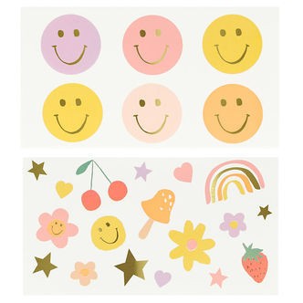 Meri Meri Tatoveringer - Happy Faces