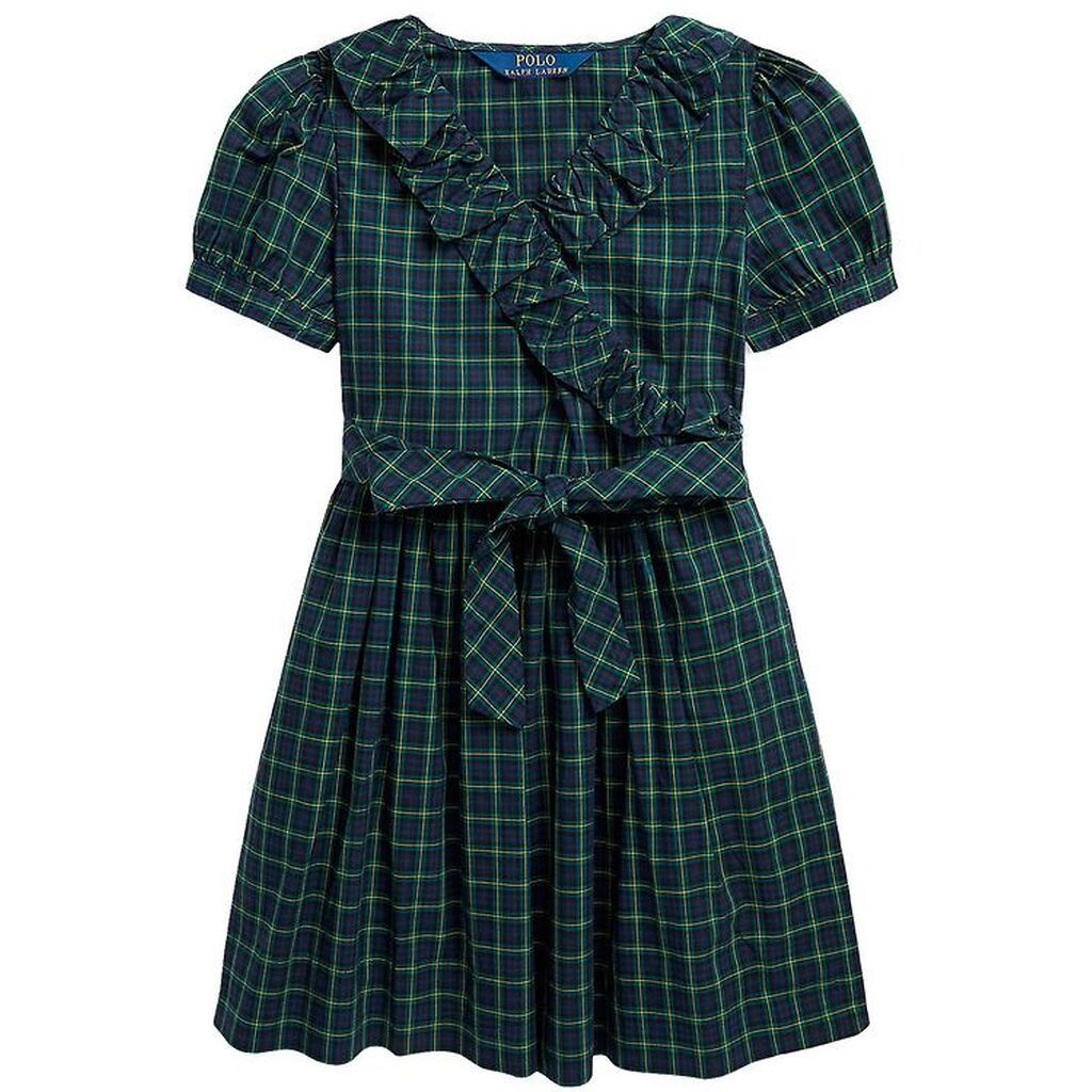 Polo Ralph Lauren Kjole - Wrapdress - Plaid