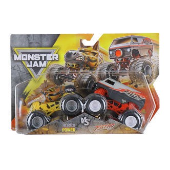Monster Jam Truck - 1:64 - 2-pak - Horse Power vs Fastro Van